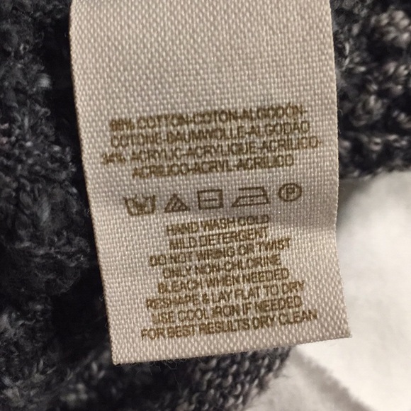 Free People crop, cotton, cable, ots sweater - Picture 5 of 5